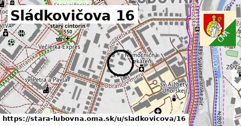 Sládkovičova 16, Stará Ľubovňa