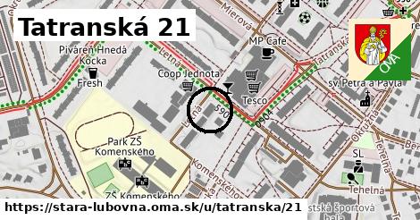 Tatranská 21, Stará Ľubovňa