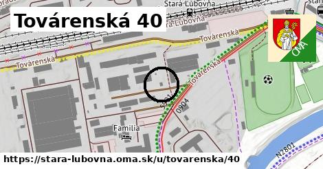 Továrenská 40, Stará Ľubovňa