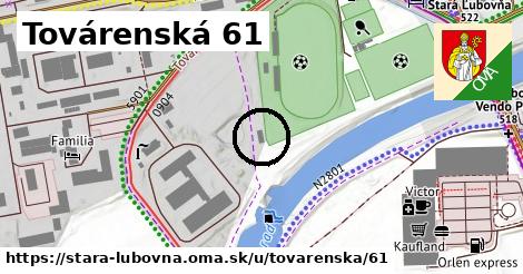 Továrenská 61, Stará Ľubovňa