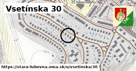 Vsetínska 30, Stará Ľubovňa