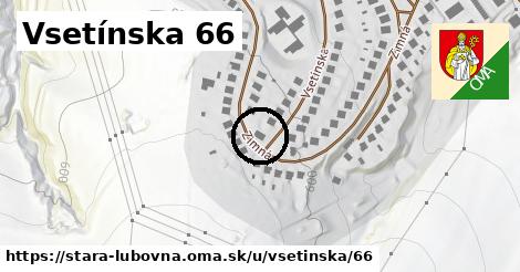 Vsetínska 66, Stará Ľubovňa