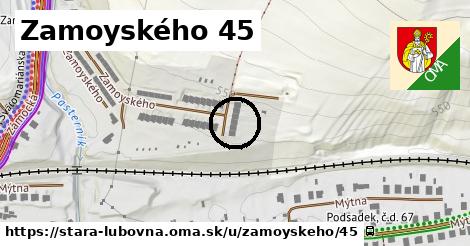 Zamoyského 45, Stará Ľubovňa