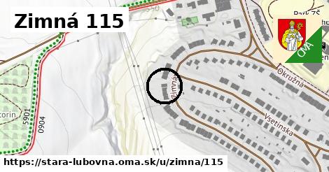 Zimná 115, Stará Ľubovňa