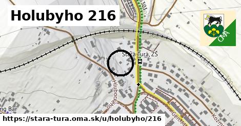 Holubyho 216, Stará Turá