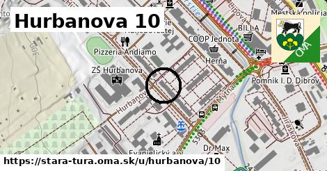 Hurbanova 10, Stará Turá