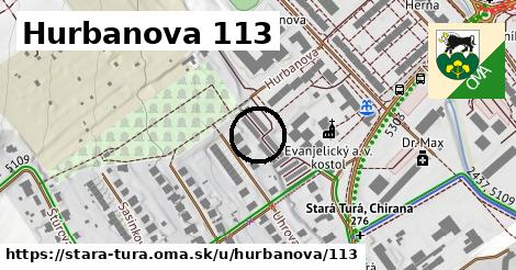 Hurbanova 113, Stará Turá