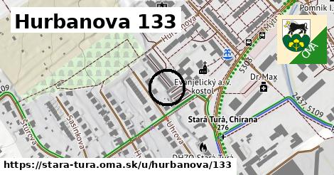 Hurbanova 133, Stará Turá