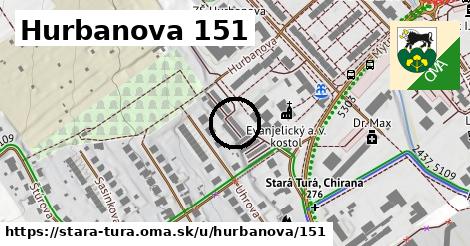 Hurbanova 151, Stará Turá