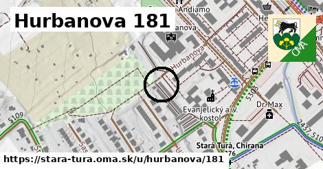 Hurbanova 181, Stará Turá