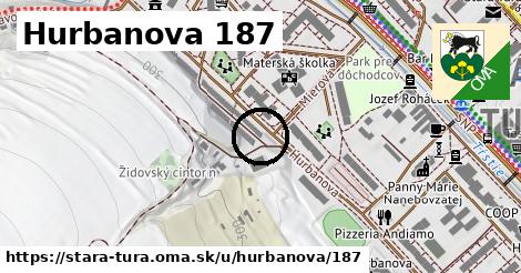 Hurbanova 187, Stará Turá