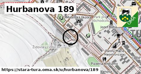Hurbanova 189, Stará Turá