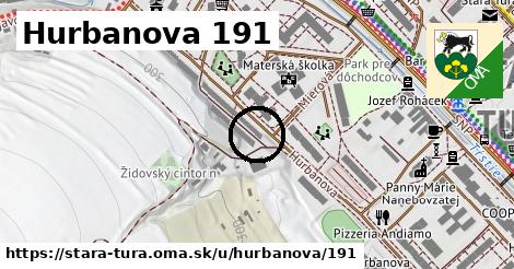 Hurbanova 191, Stará Turá