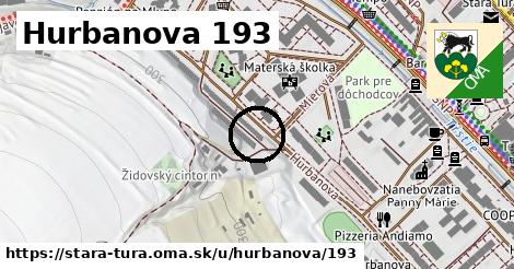 Hurbanova 193, Stará Turá