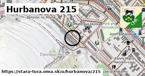 Hurbanova 215, Stará Turá