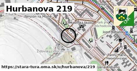 Hurbanova 219, Stará Turá