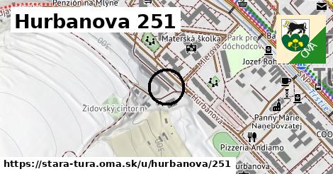 Hurbanova 251, Stará Turá