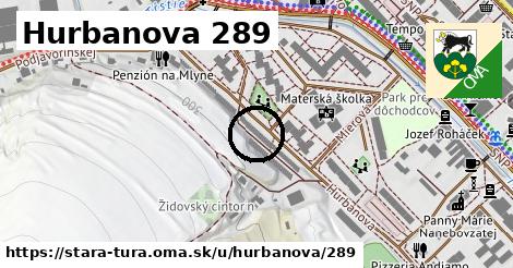 Hurbanova 289, Stará Turá