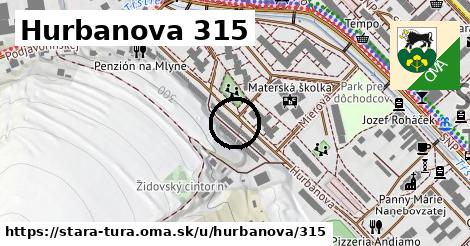 Hurbanova 315, Stará Turá