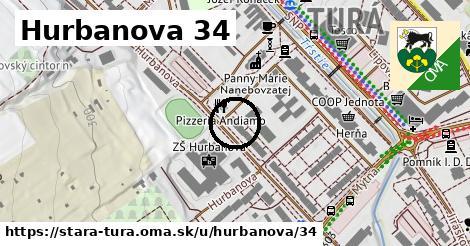 Hurbanova 34, Stará Turá