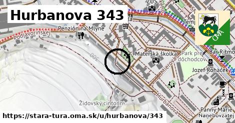 Hurbanova 343, Stará Turá