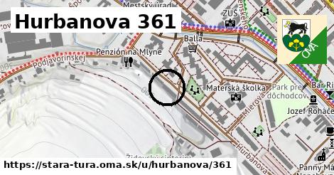 Hurbanova 361, Stará Turá