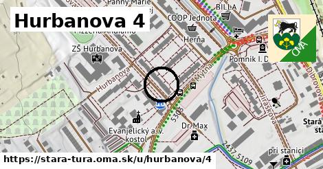 Hurbanova 4, Stará Turá