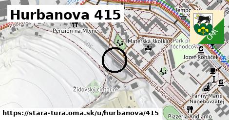 Hurbanova 415, Stará Turá