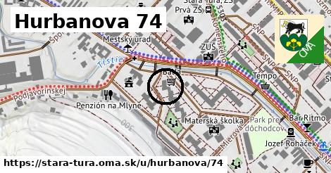 Hurbanova 74, Stará Turá