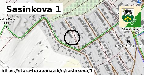 Sasinkova 1, Stará Turá