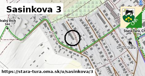 Sasinkova 3, Stará Turá