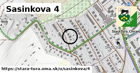 Sasinkova 4, Stará Turá