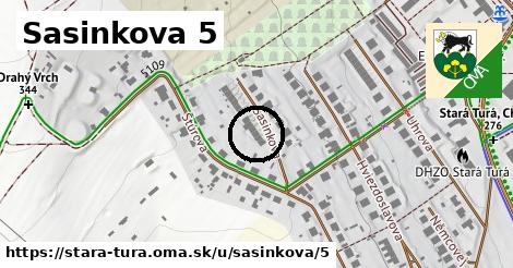 Sasinkova 5, Stará Turá