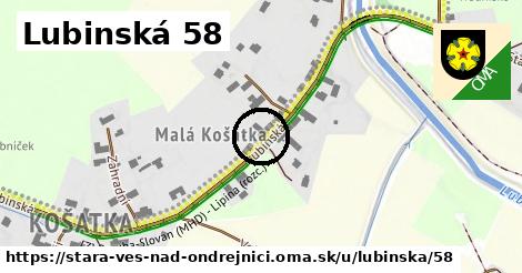 Lubinská 58, Stará Ves nad Ondřejnicí