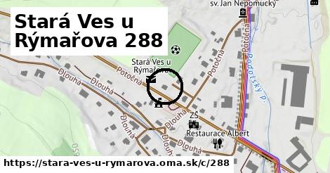 Stará Ves u Rýmařova <span class="supisne">288</span>