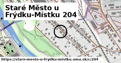 Staré Město u Frýdku-Místku <span class="supisne">204</span>