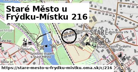 Staré Město u Frýdku-Místku <span class="supisne">216</span>