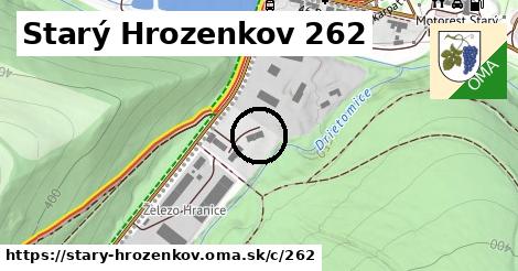 Starý Hrozenkov <span class="supisne">262</span>