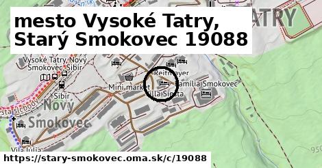 mesto Vysoké Tatry, Starý Smokovec <span class="supisne">19088</span>