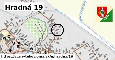 Hradná 19, Starý Tekov