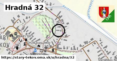 Hradná 32, Starý Tekov