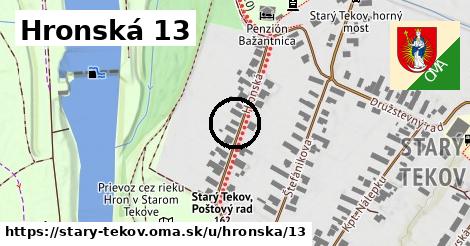 Hronská 13, Starý Tekov