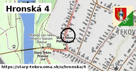 Hronská 4, Starý Tekov