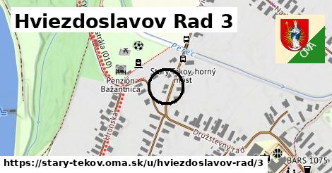 Hviezdoslavov Rad 3, Starý Tekov