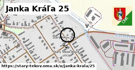 Janka Kráľa 25, Starý Tekov