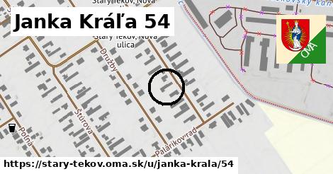 Janka Kráľa 54, Starý Tekov