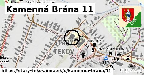 Kamenná Brána 11, Starý Tekov