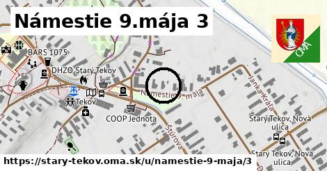 Námestie 9.mája 3, Starý Tekov