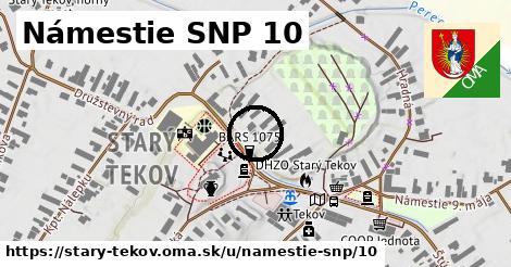 Námestie SNP 10, Starý Tekov