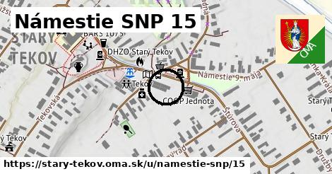 Námestie SNP 15, Starý Tekov